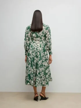 Awaubrie Langes Kleid