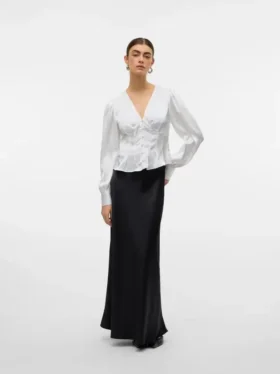 Awbea – Langer Rock mit hoher Taille