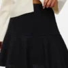 Awjusti kurzer Rock mit hoher Taille
