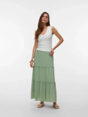 Awkeeley Langrock mit hoher Taille