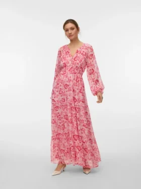 Awmaude Langes Kleid