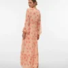 Awmaude Langes Kleid