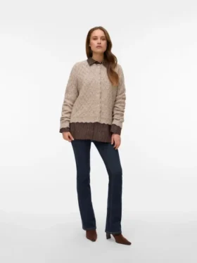Awpurdie Strickjacke aus Strickwaren