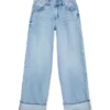 Awrena Jeans mit mittlerer Leibhöhe und weitem Bein