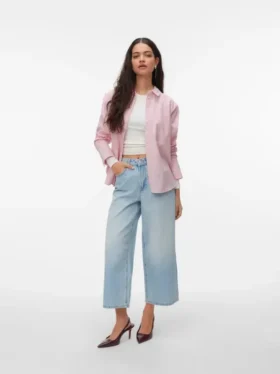Awsienna High-Rise-Jeans in Cropped-Passform