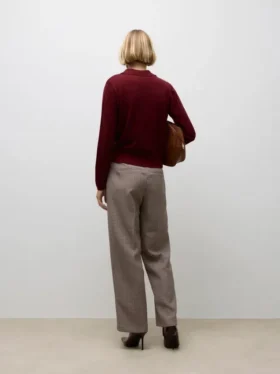Awsikita Strickwaren-Polohemd
