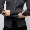 Awukino Strickwaren-Jacke