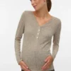 Bodycon-Fit-Top mit V-Ausschnitt
