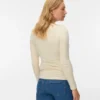 Bodycon-Fit-Top mit V-Ausschnitt