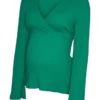 Bodycon-Fit-Top mit V-Ausschnitt