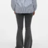 Bootcut-Jeans mit normaler Passform und mittlerer Taillenhöhe