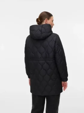 Gesteppte Kapuzenjacke