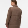 Jacke mit hohem Kragen