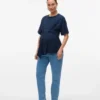Jeans mit normaler Passform und mittlerer Taillenhöhe