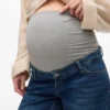 Jeans mit normaler Passform und mittlerer Taillenhöhe
