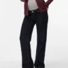 Jeans mit weitem Bein