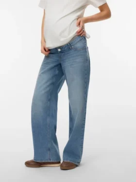 Jeans mit weitem Bein
