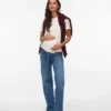 Jeans mit weitem Bein