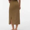 Langer Rock mit hoher Taille