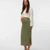 Langer Rock mit hoher Taille