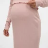 Midi-Rock mit hoher Taille