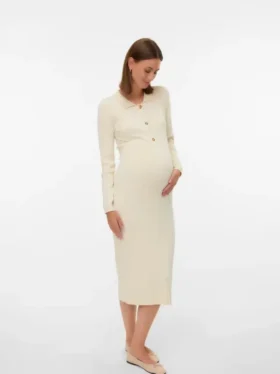 Mlnewsiv Umstandsmode-Kleid