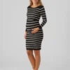 Mlnewsiv Umstandsmode-Kleid