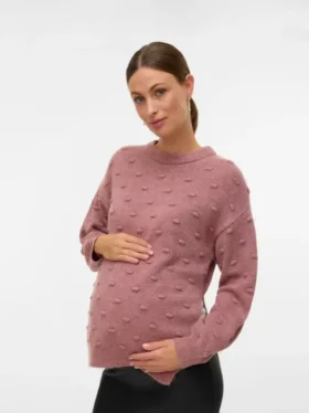 Pullover mit Rundhalsausschnitt und normaler Passform
