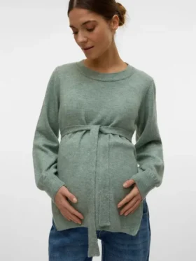 Pullover mit Rundhalsausschnitt und normaler Passform