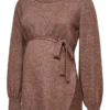 Pullover mit Rundhalsausschnitt und normaler Passform