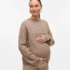 Pullover mit Rundhalsausschnitt und normaler Passform