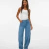 Snrancy Jeans mit hoher Taille und Barrel-Fit
