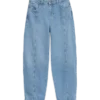 Snrancy Jeans mit hoher Taille und Barrel-Fit