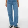 Snrancy Jeans mit hoher Taille und Barrel-Fit