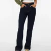 Snrancy Jeans mit mittlerer Leibhöhe und Bootcut-Passform