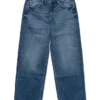 Snrancy Jeans mit mittlerer Leibhöhe und weitem Bein