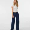 Snrancy Jeans mit niedriger Leibhöhe und weitem Bein