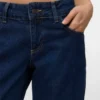 Snrancy Jeans mit niedriger Leibhöhe und weitem Bein