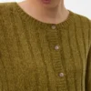 Strickcardigan mit Rundhalsausschnitt und normaler Passform aus Strickwaren