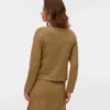 Strickjacke mit Rundhalsausschnitt und normaler Passform aus Strickwaren