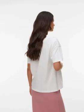 T-Shirt mit Rundhalsausschnitt und normaler Passform