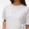 T-Shirt mit Rundhalsausschnitt und normaler Passform