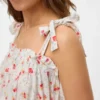 Tanktop mit gerader Passform und quadratischem Ausschnitt
