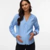 Top mit V-Ausschnitt in Regular-Fit