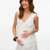 Top mit V-Ausschnitt in Regular-Fit