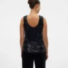 Top mit V-Ausschnitt in Regular-Fit