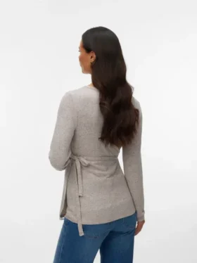 Top mit V-Ausschnitt in Regular-Fit