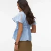 Top mit V-Ausschnitt in Regular-Fit