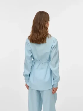Top mit V-Ausschnitt in Regular-Fit