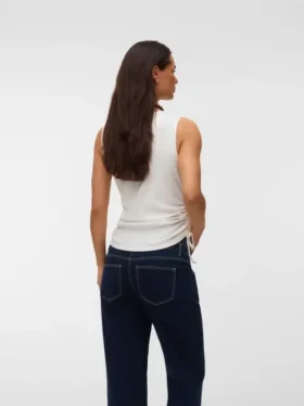 Top mit V-Ausschnitt in Regular-Fit